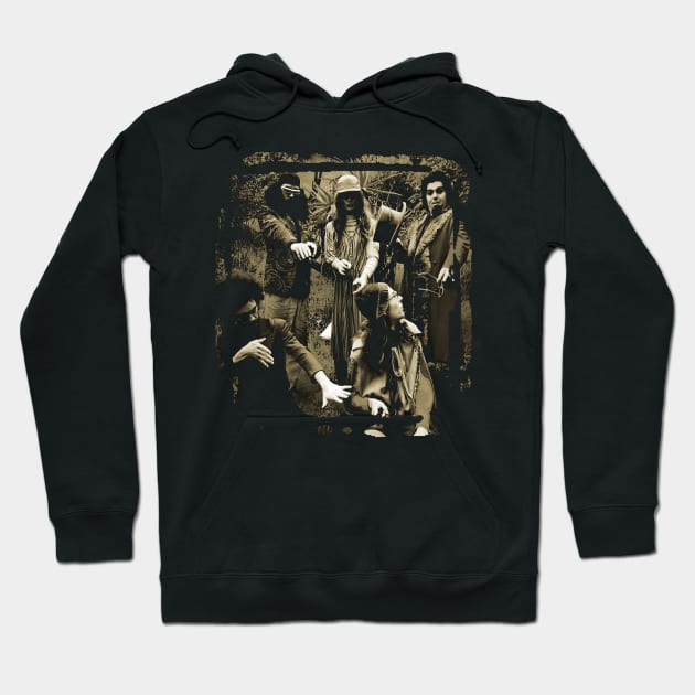 Captain Beefheart's Oddity Magics Band Nostalgia Tee Hoodie by Iron Astronaut